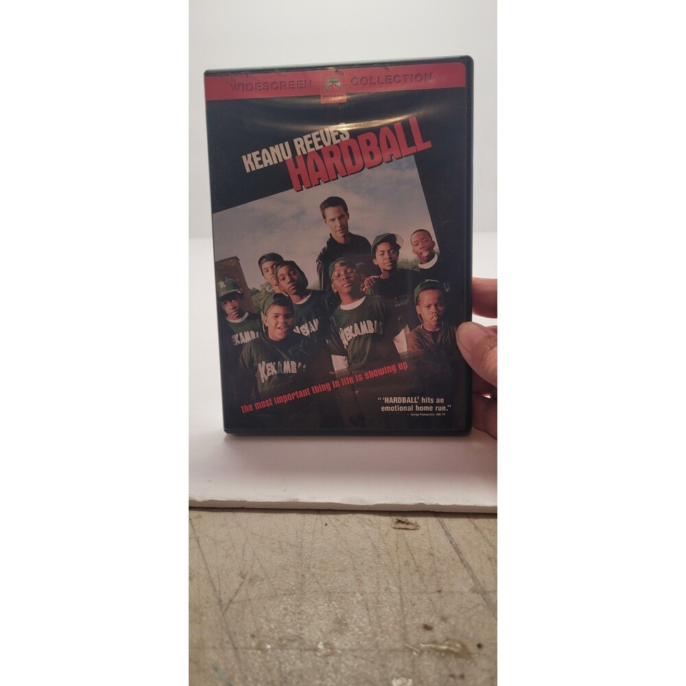 Hardball DVD Widescreen Collection Keanu Reeves Baseball Sports Drama . Pre-owne
